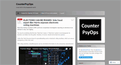 Desktop Screenshot of counterpsyops.com